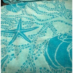 Overside Beach Towel Blue Color